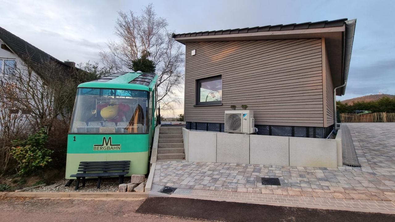 Vila Exklusives Holzhaus Mit Bergbahn - Baden-Baden Im Schwarzwald Exteriér fotografie